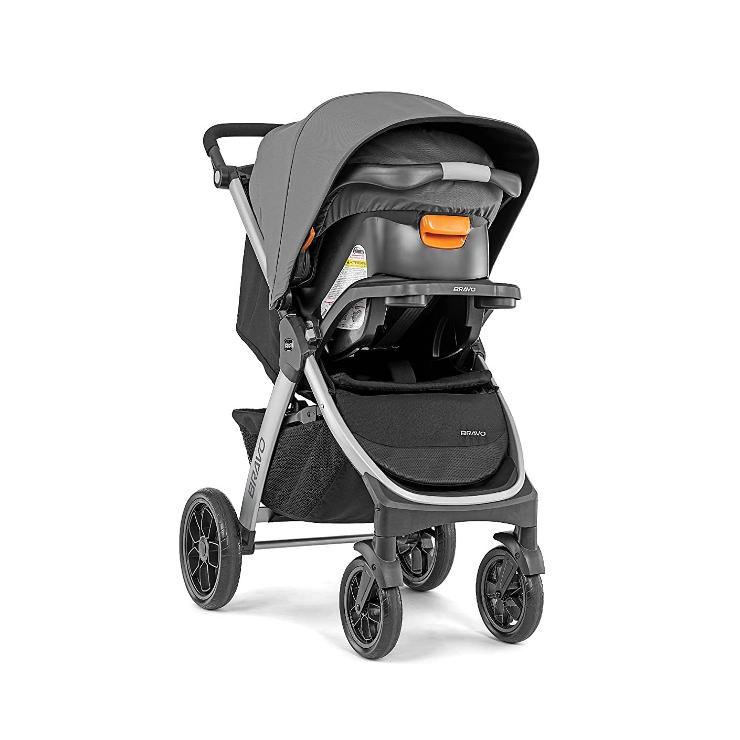 Chicco Bravo Trio Travel System - Brooklyn/Navy