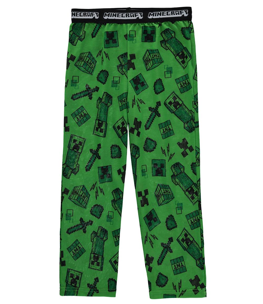 Minecraft Boys 4-16 Sleep Pant Pajama Bottoms