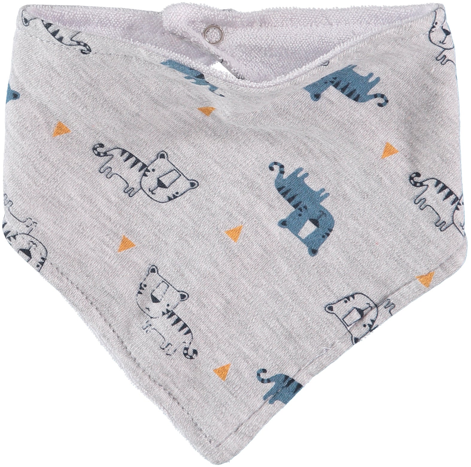 Rene Rofe Boys 0-9 Months Tiger Bodysuit Pant Set with Bandana Bib