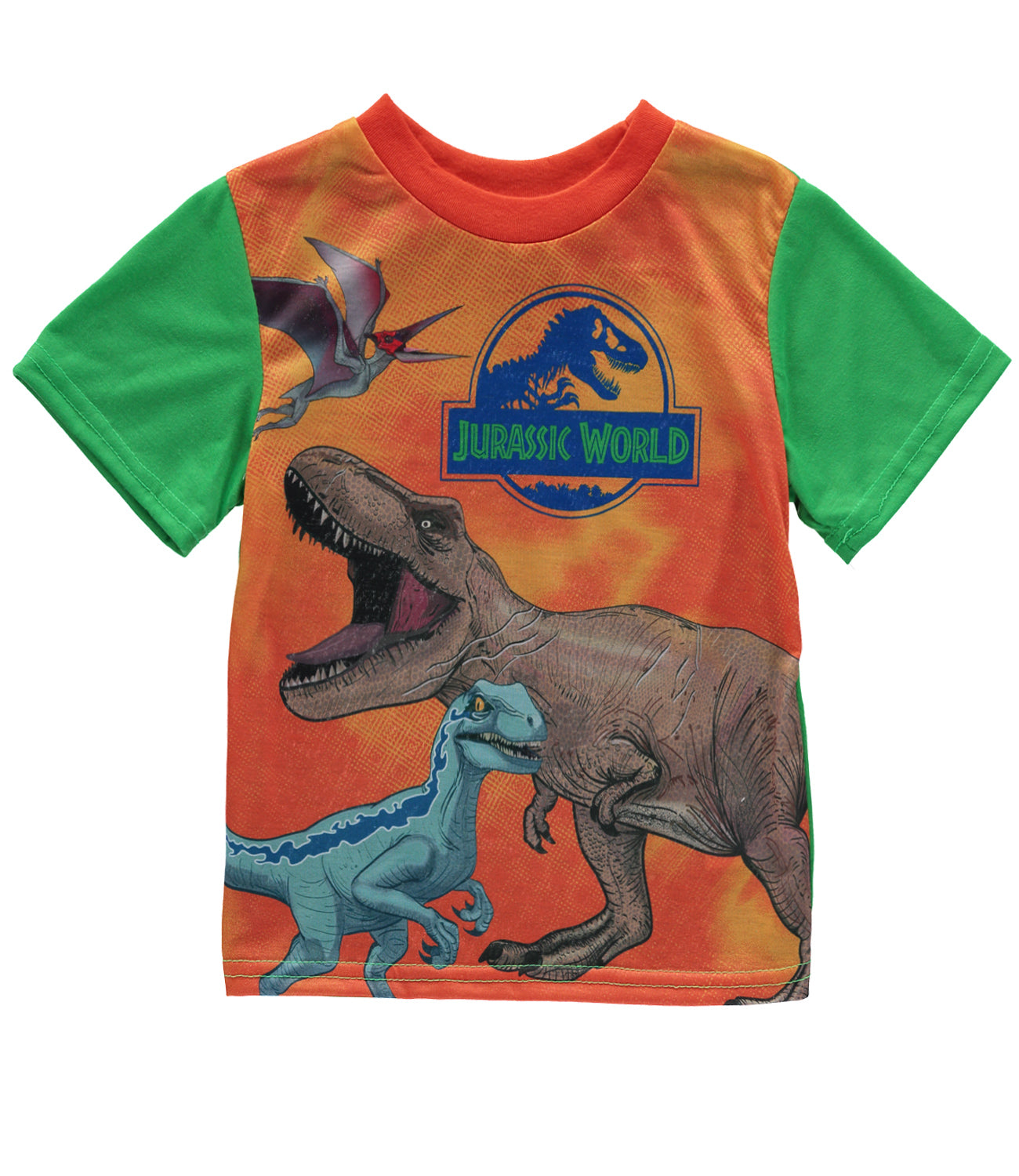 Universal Boys 4-10 Jurassic World 3-Piece Pajama Set