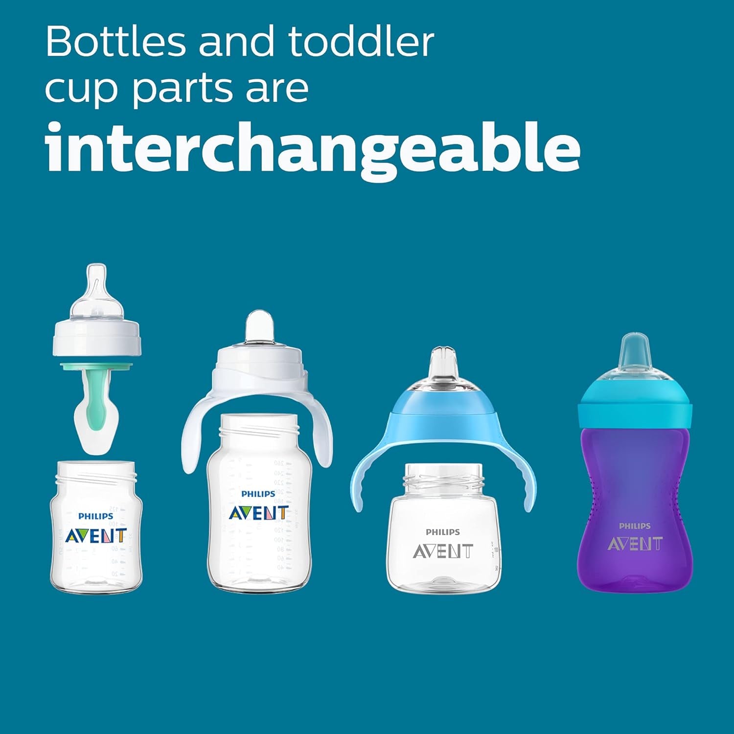 Philips Avent Anti-Colic Baby Bottle with AirFree Vent Beginner Gift Set