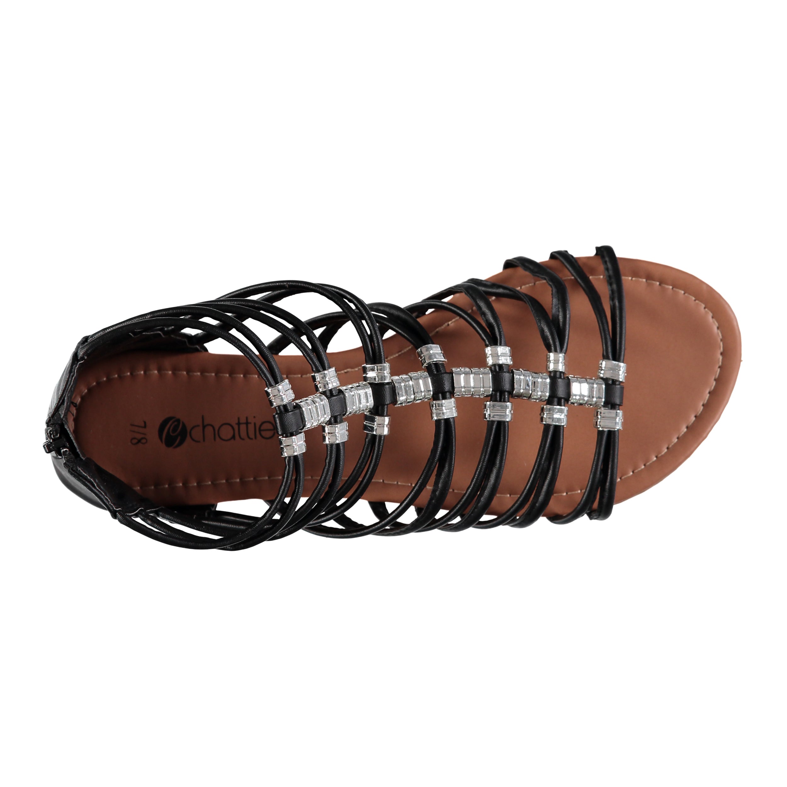 Chatties Womens Strappy Gladiator Sandal