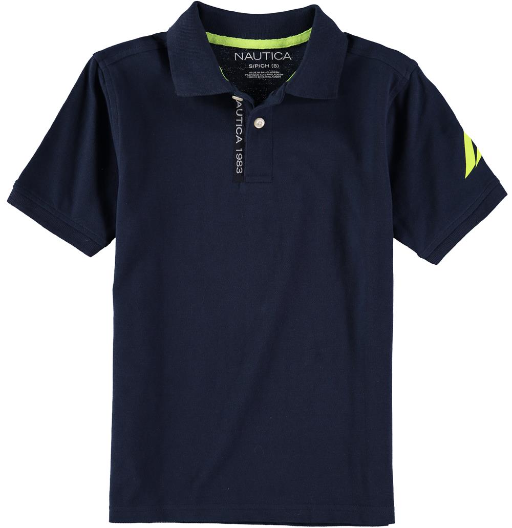 Nautica Boys 8-20 Sail Short Sleeve Polo