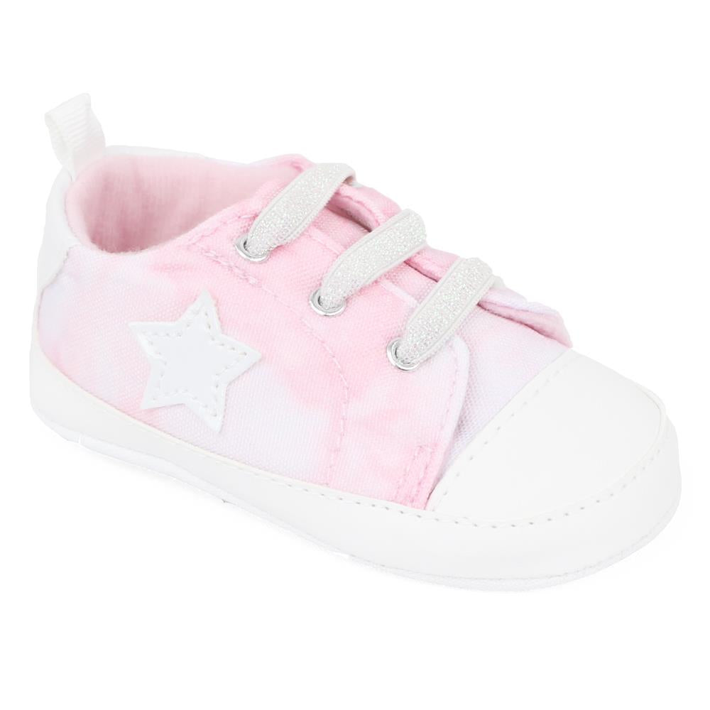 Stepping Stones Girls 0-9 Months Star Tie Dye Sneaker