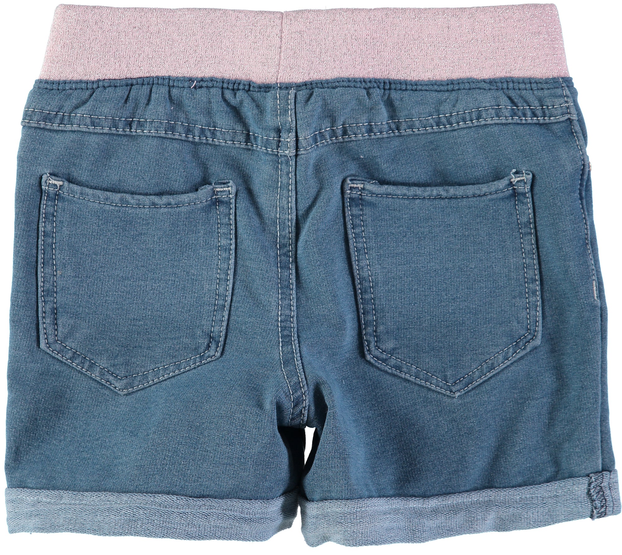 WallFlower Girls 7-16 Glitter Waistband Shorts