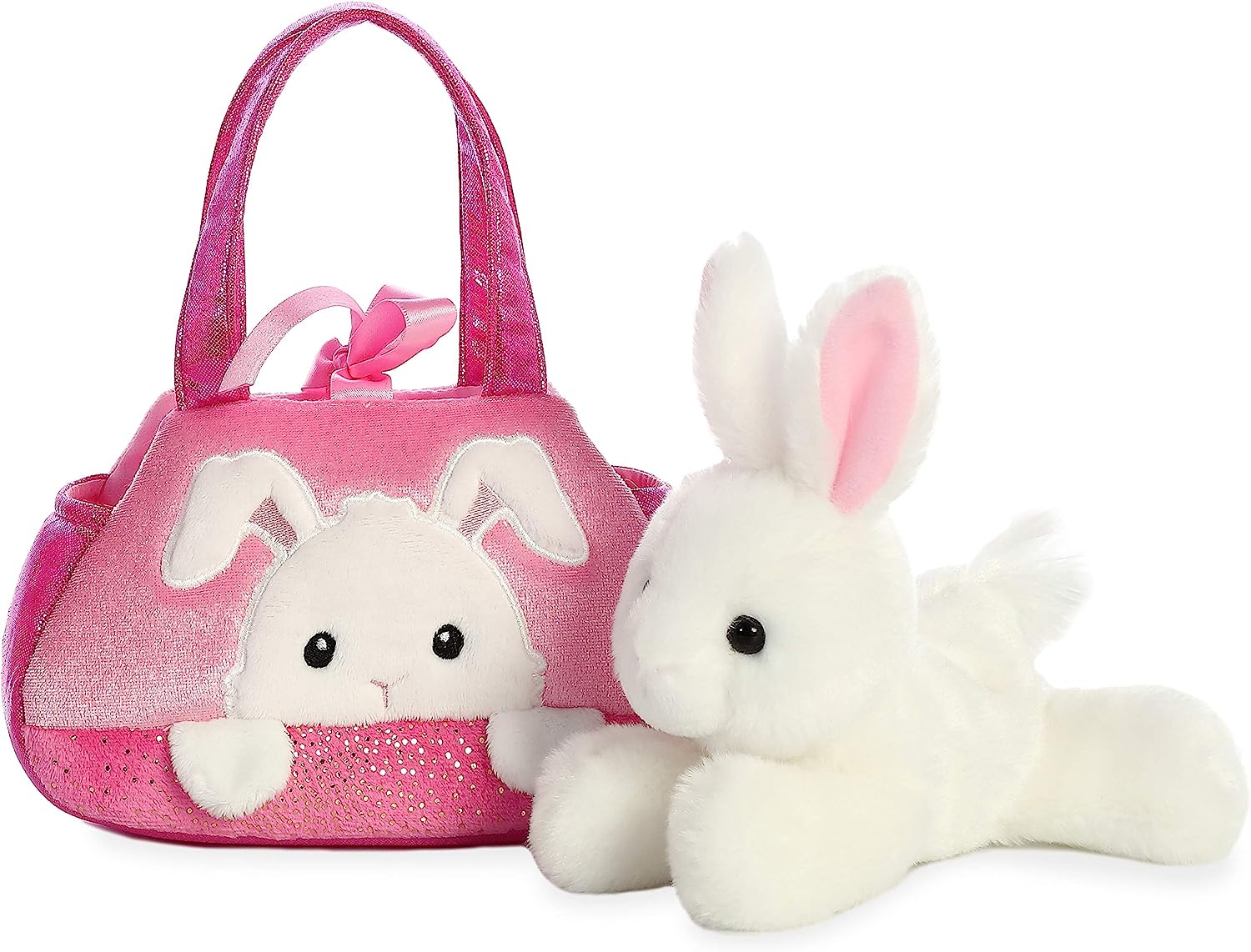 Aurora Pet Carrier - 7'' Peek-A-Boo Bunny, Multi