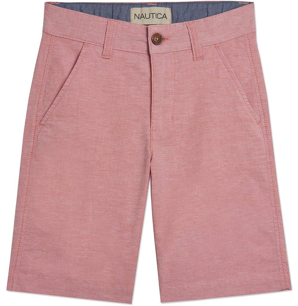 Nautica Boys 4-7 Flat Front Twill Short