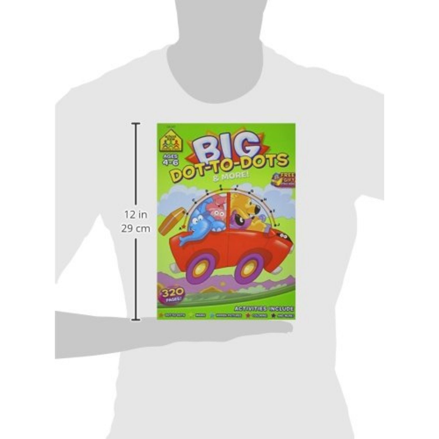 School Zone Big Dot-to-Dots & More Workbook