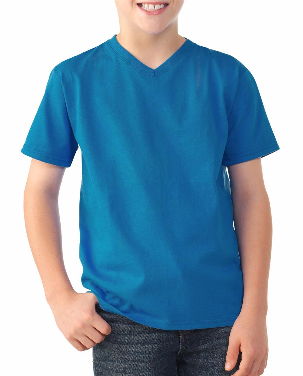 Fruit of the Loom Boys V-Neck T-Shirt