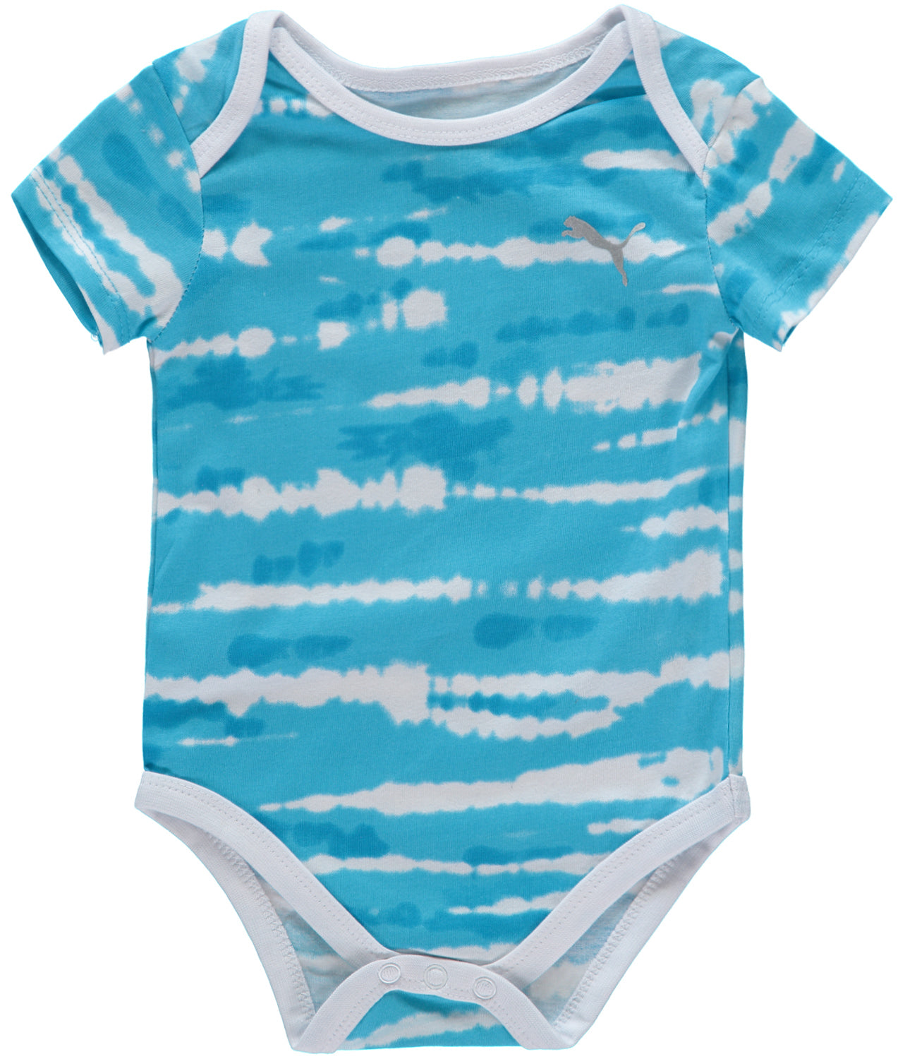 PUMA Boys 0-9 Months Short Sleeve 5-Pack Bodysuit