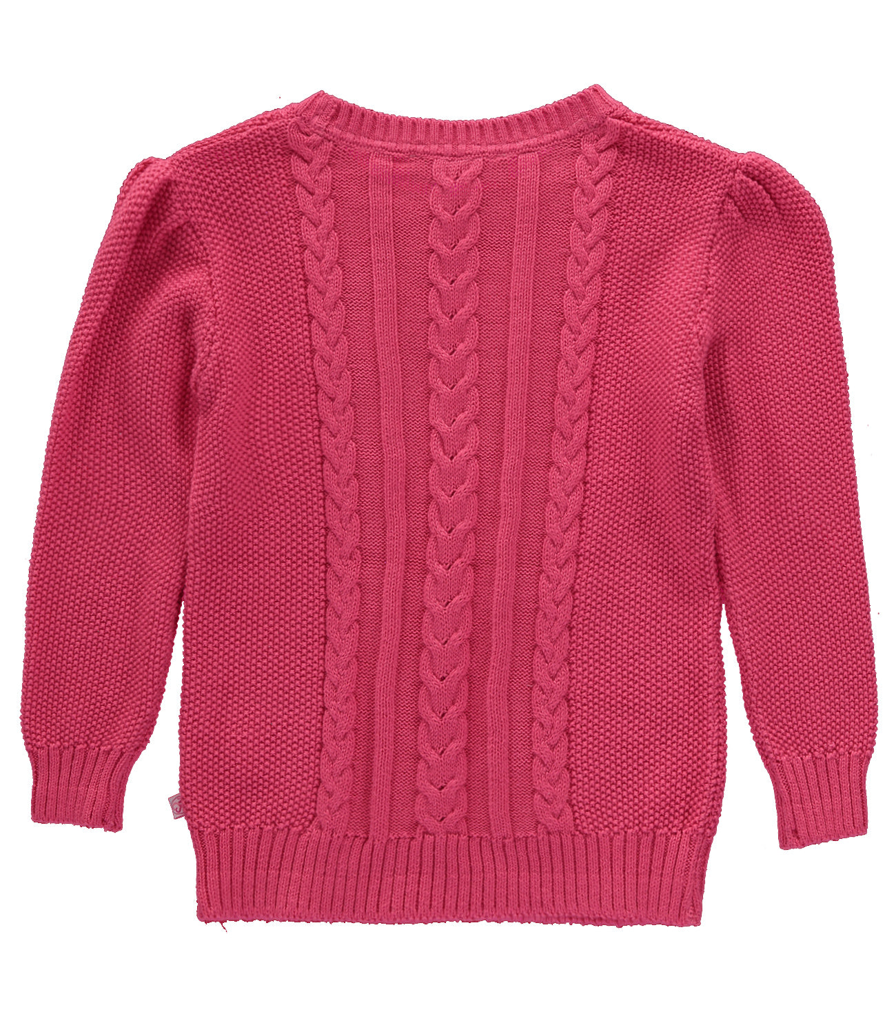 Sophie and Sam Girls 4-6X Cable Knit Pullover Sweater