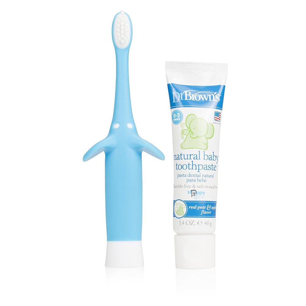 Dr Browns Infant-to-Toddler Toothbrush Set, 1.4 Ounce