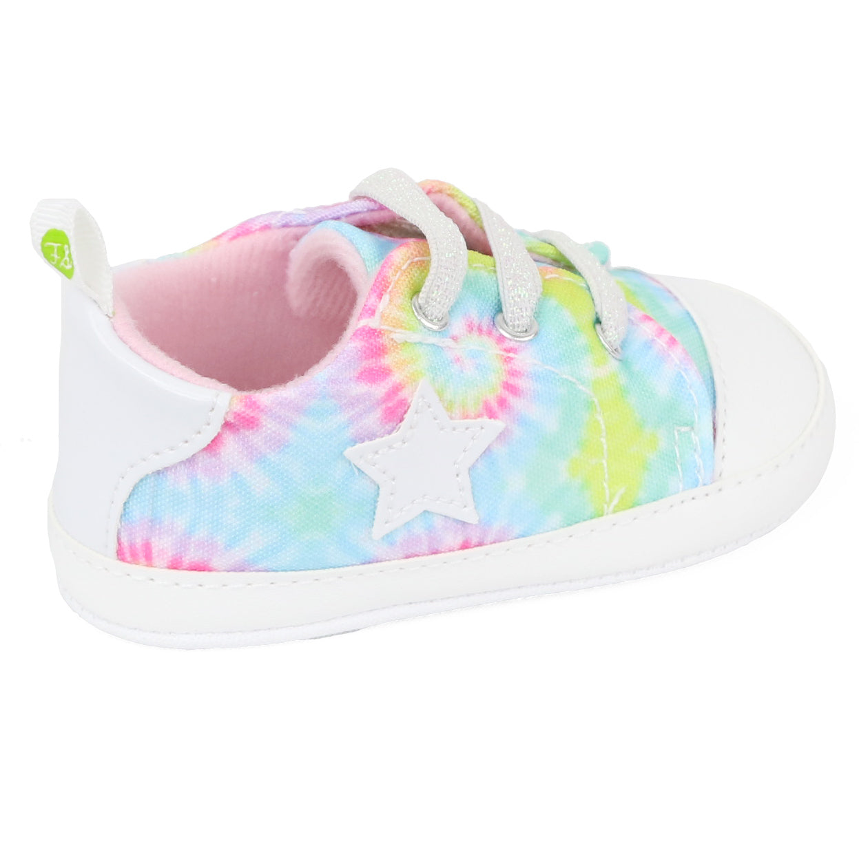 Stepping Stones Girls 0-9 Months Star Tie Dye Sneaker