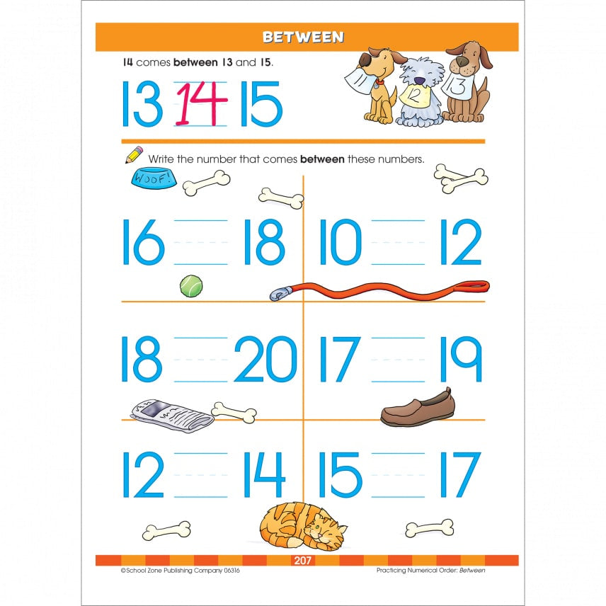 School Zone Big Kindergarten Workbook