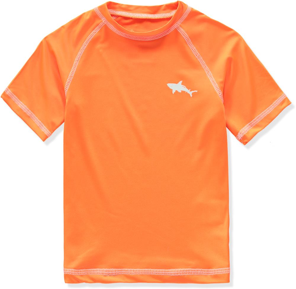 Big Chill Boys 2T-4T Shark Rash Guard Short Sleeve