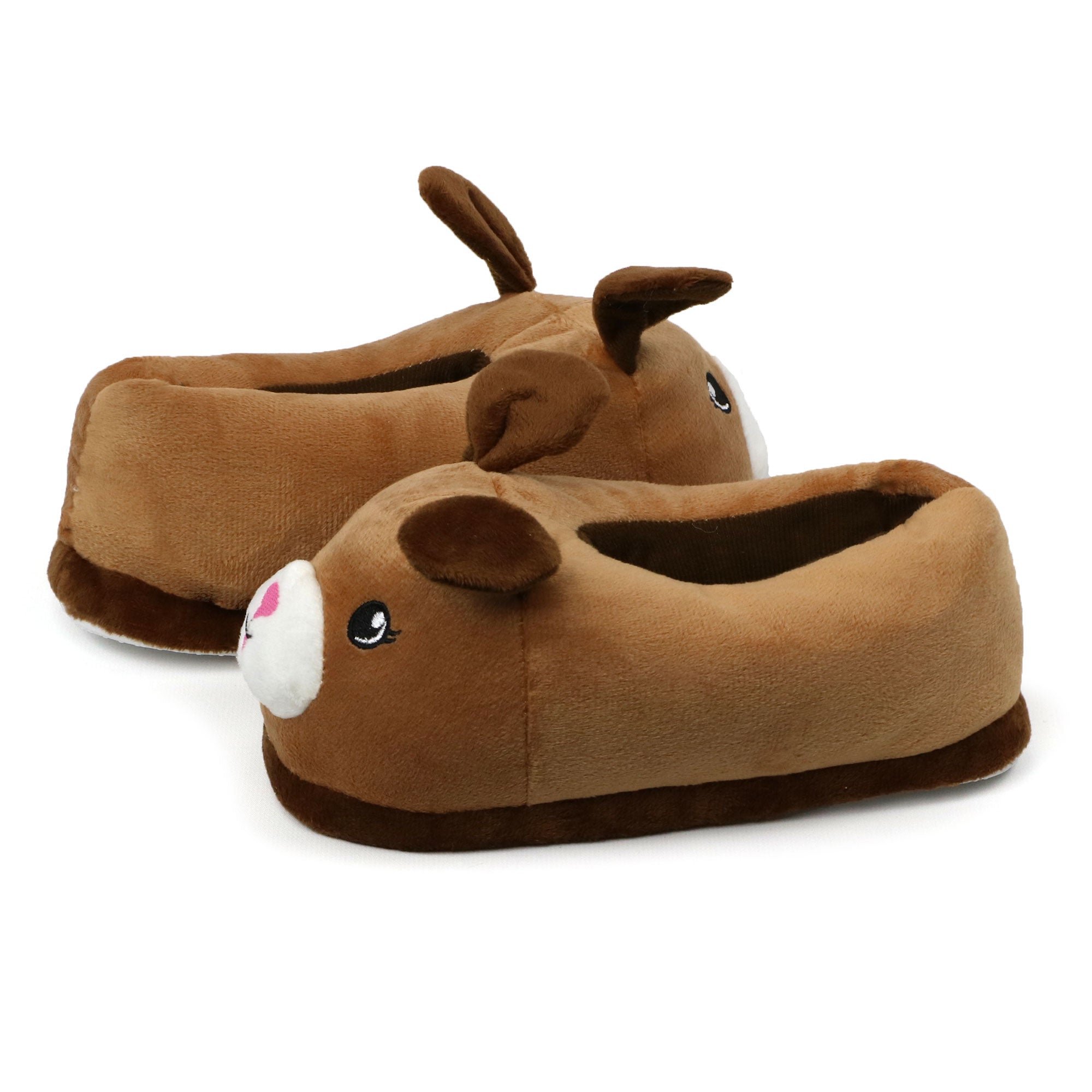 Delias Girls Plush Animal Slippers