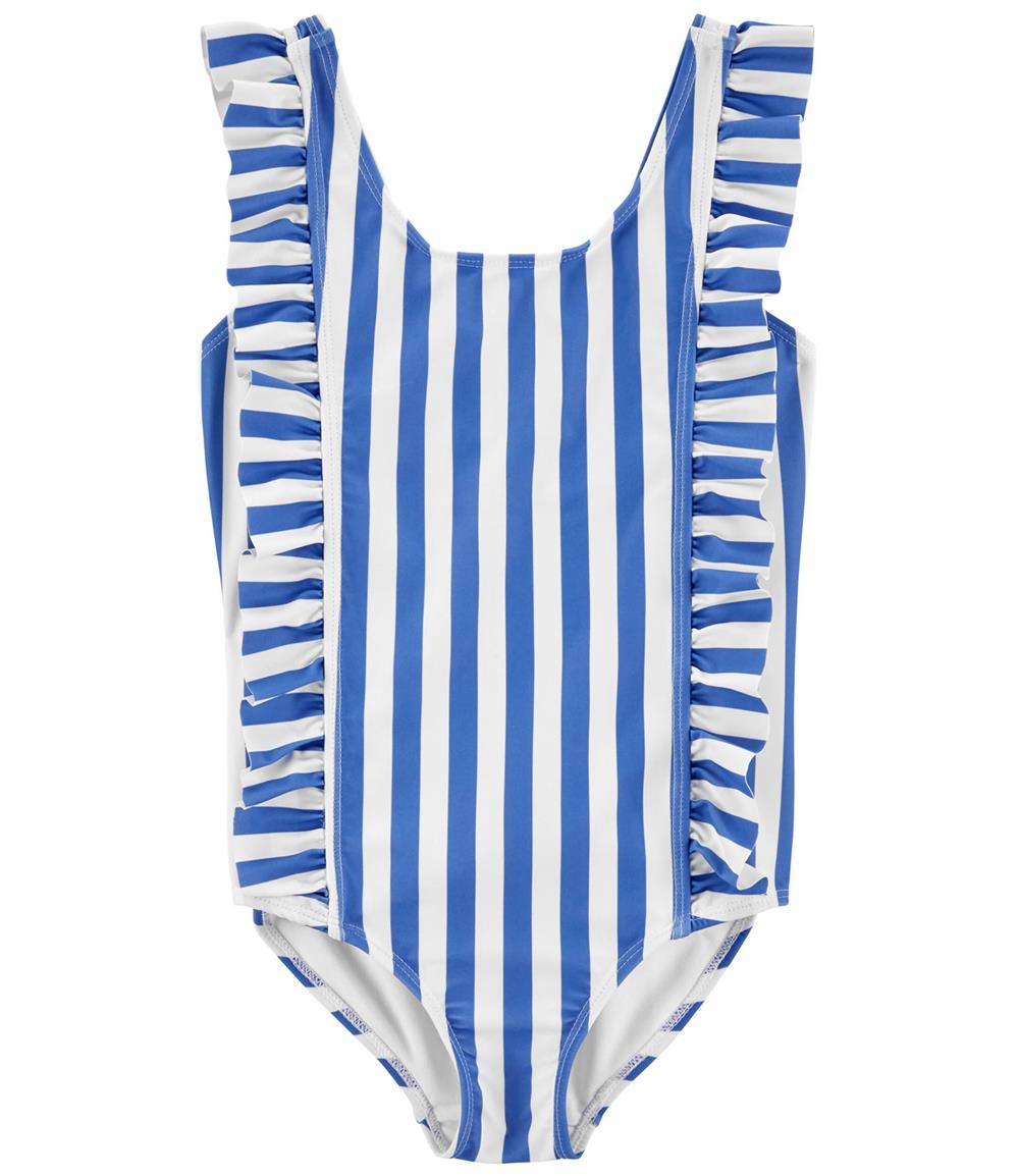 Carters Girls 2T-5T Striped 1-Piece Swimsuit