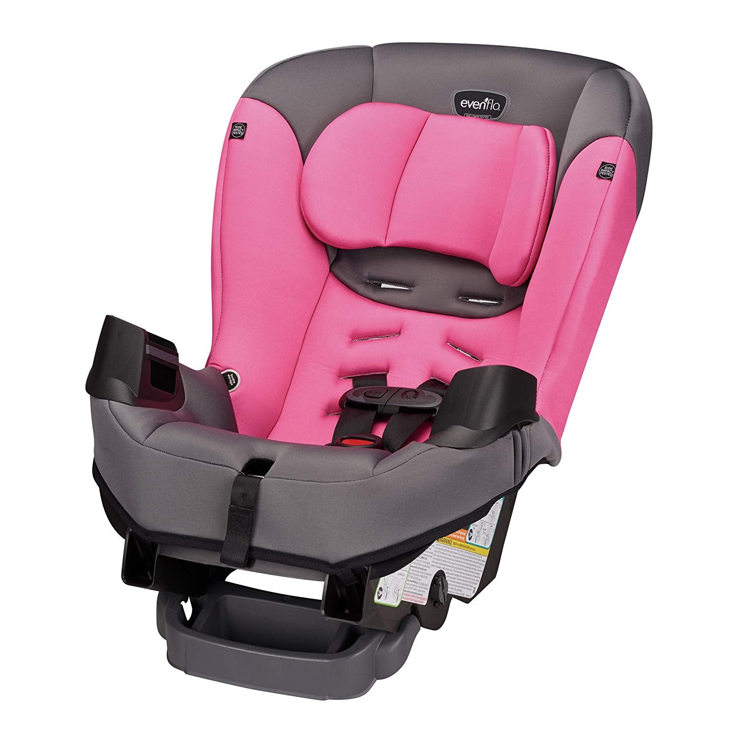 Evenflo Sonus Convertible Car Seat, Strawberry Pink