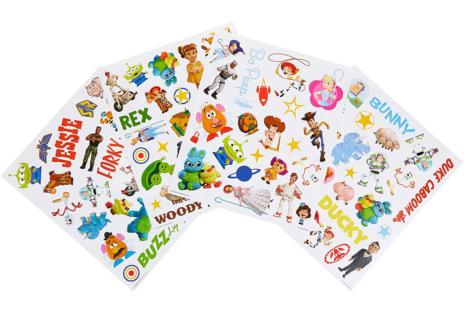 Crayola Toy Story 4 Color Sticker