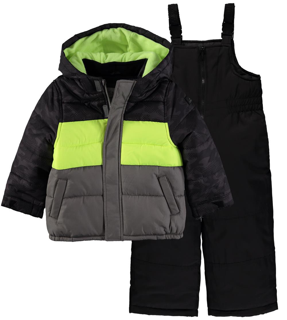 Carters Boys 4-7 Colorblock Snowsuit