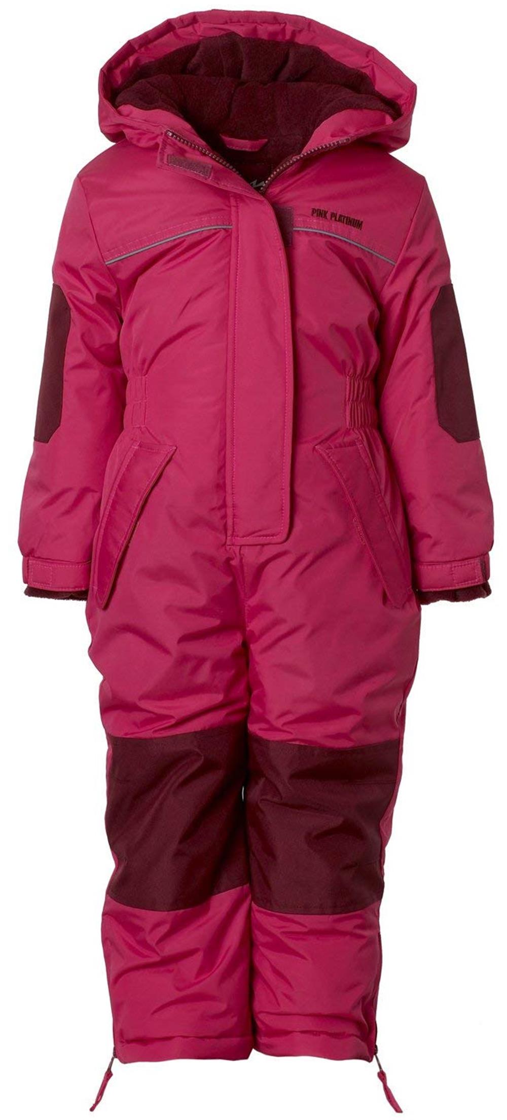 Pink Platinum Girls 4-6X Snowmobile Snowsuit