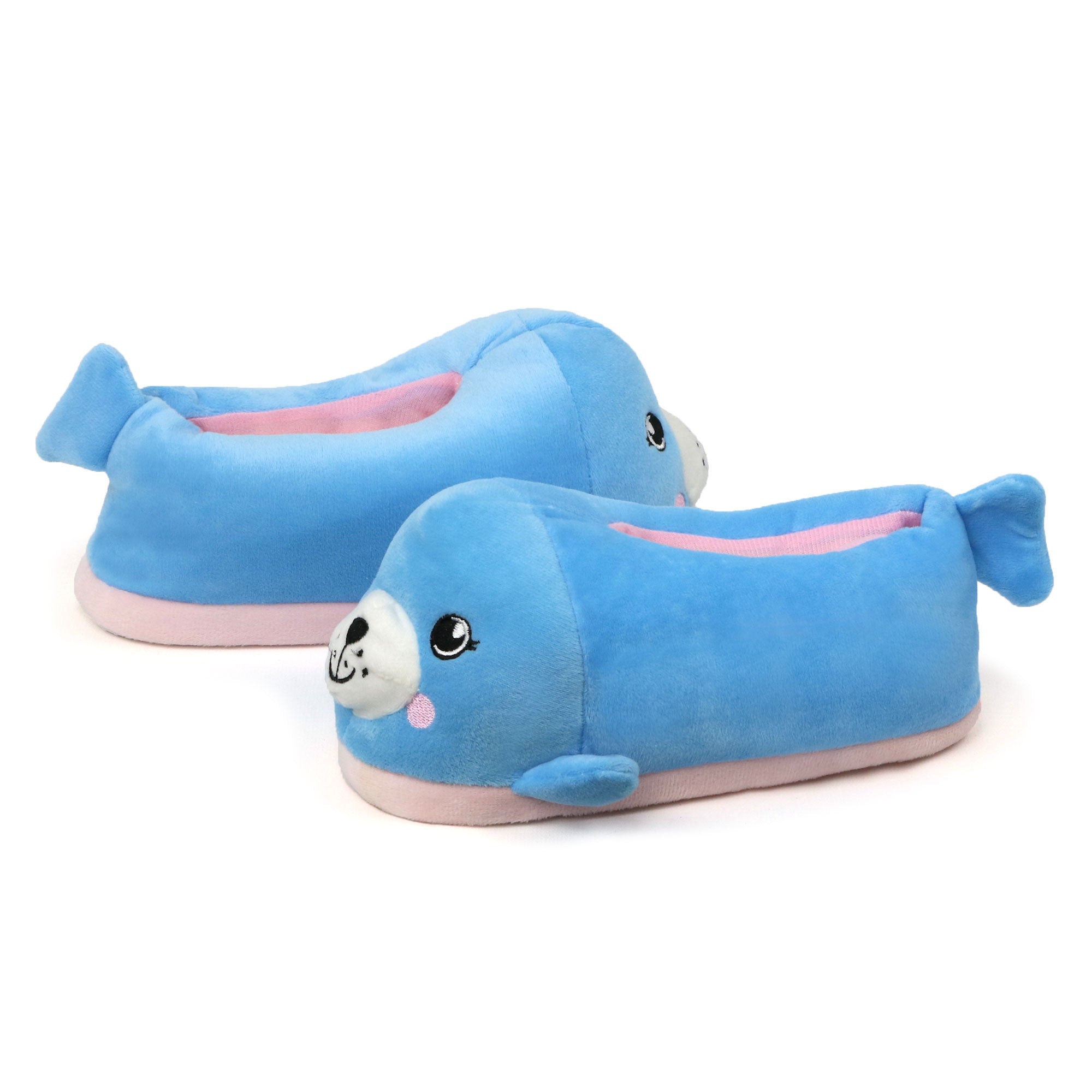 Delias Girls Plush Animal Slippers