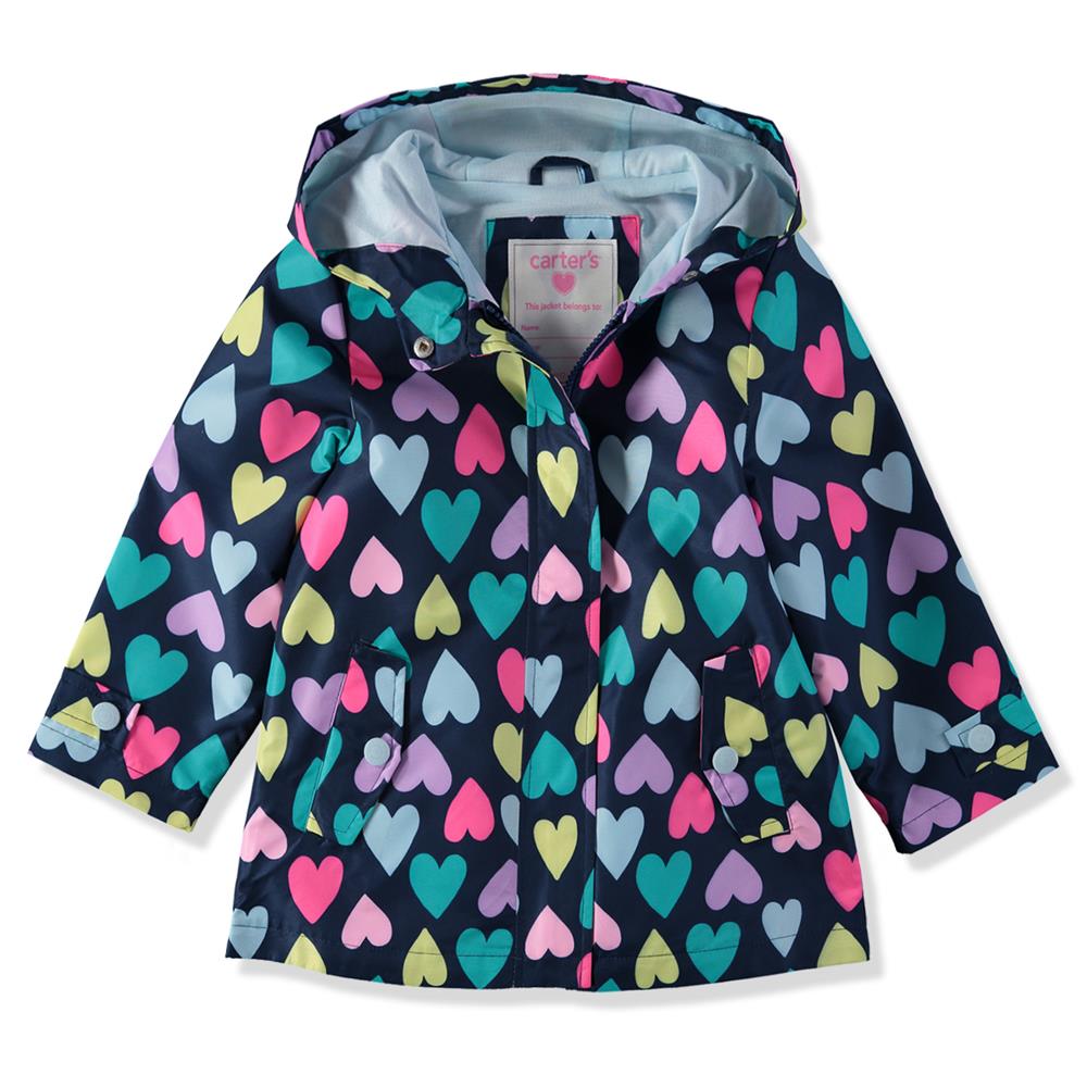 Carter's Girls 2T-4T Rainslicker Rain Jacket