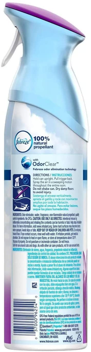 Febreze Odor-Eliminating Air Freshener, Spring & Renewal, 8.8 fl oz