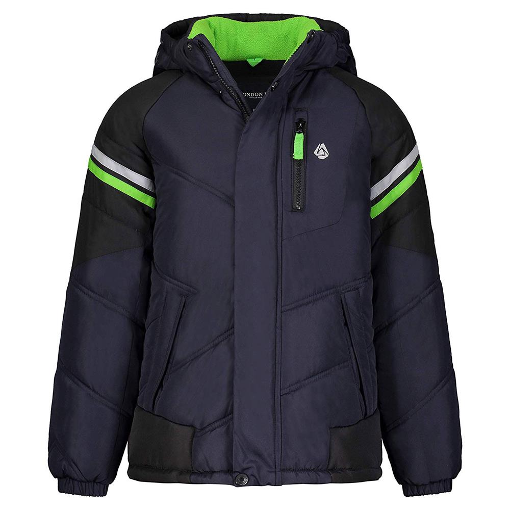 London Fog Boys Raglan Active Puffer Jacket