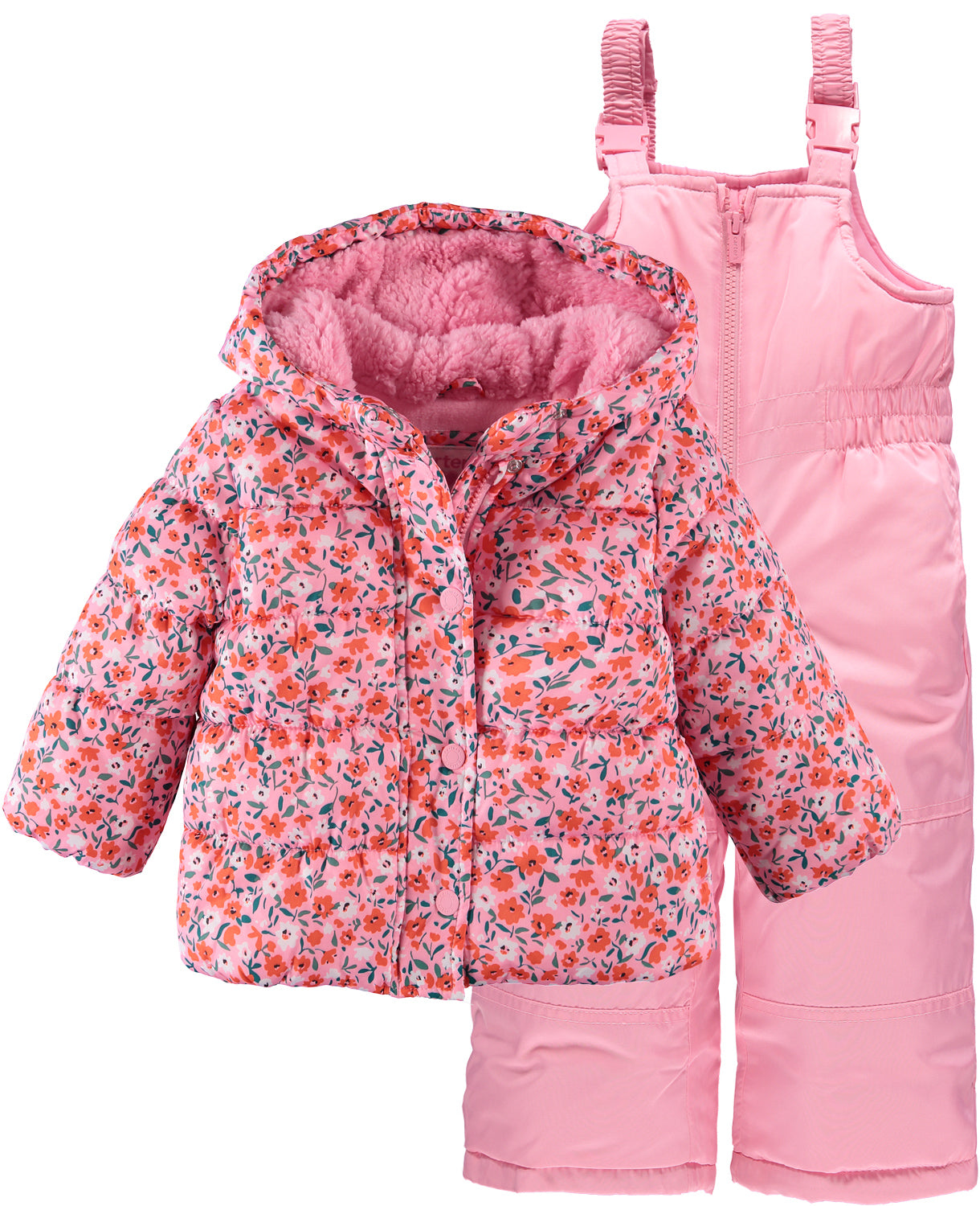 Carters Girls 4-6X 2-Piece Snowsuit