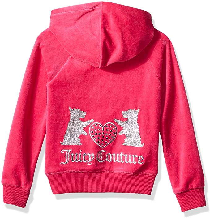 Juicy Couture Girls 4-6X Velour Jogger Set