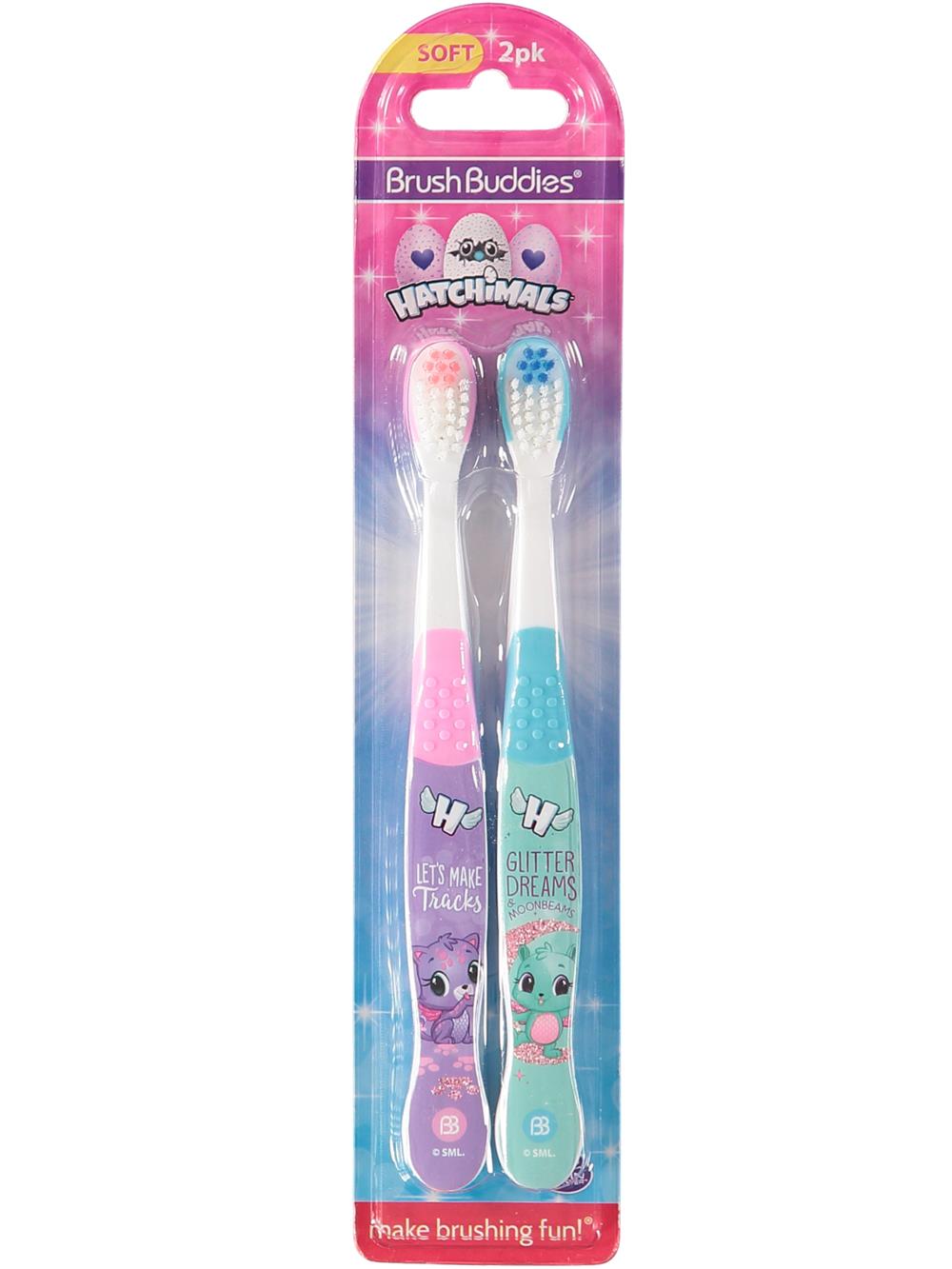 Brush Buddies Hatchimals 2-Pack Toothbrush