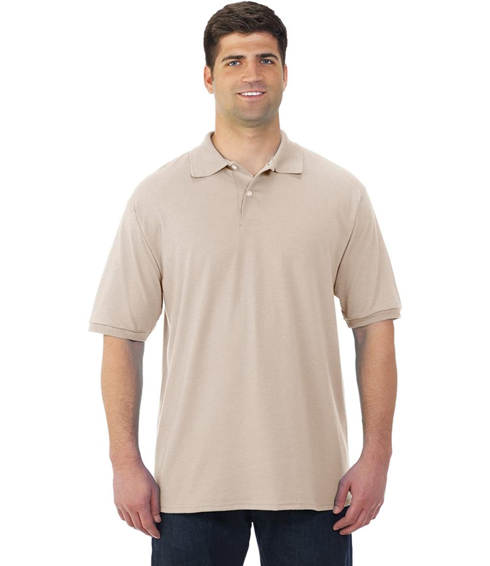 Jerzees Mens Spot Shield Short Sleeve Polo