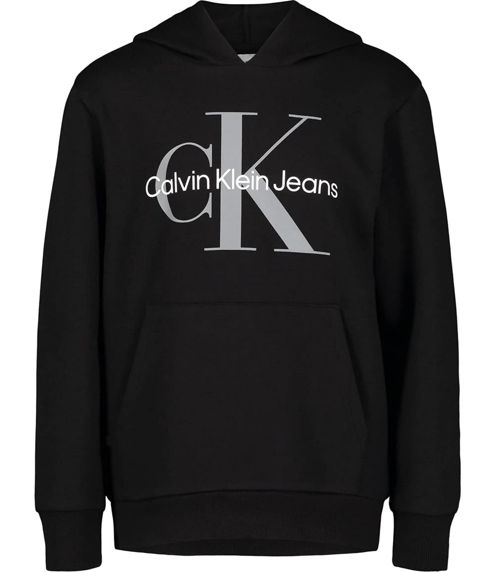 Calvin Klein Boys 4-7 Pullover Hooded Sweatshirt