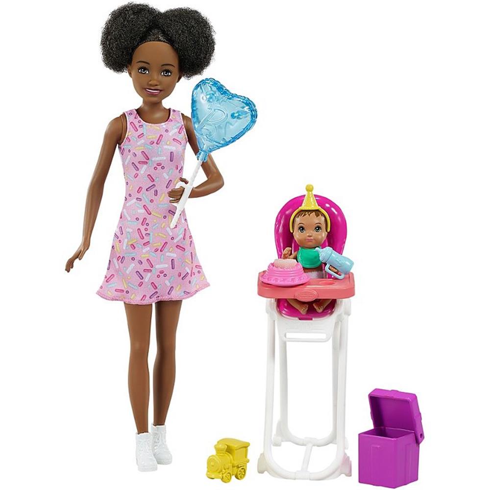 Mattel Barbie Skipper Babysitters Inc. Dolls & Playset with Babysitting Skipper Doll