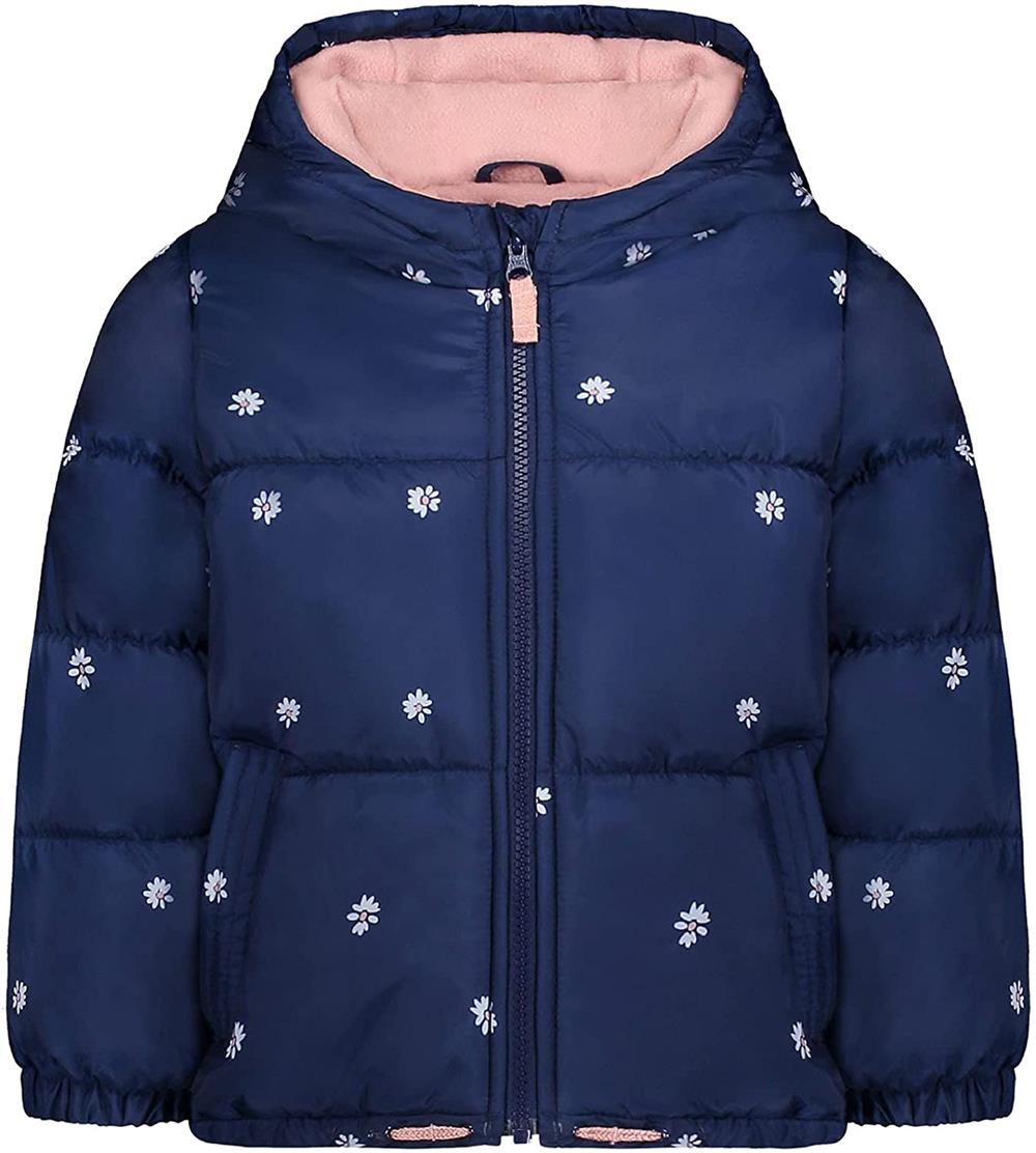 Osh Kosh Girls 4-6X Floral Puffer Jacket