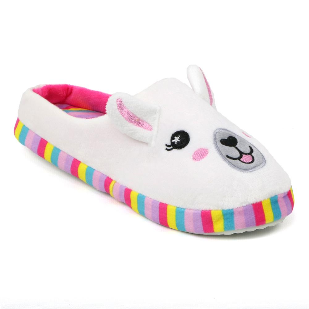 Delias Girl Plush Slip On Animal Slippers