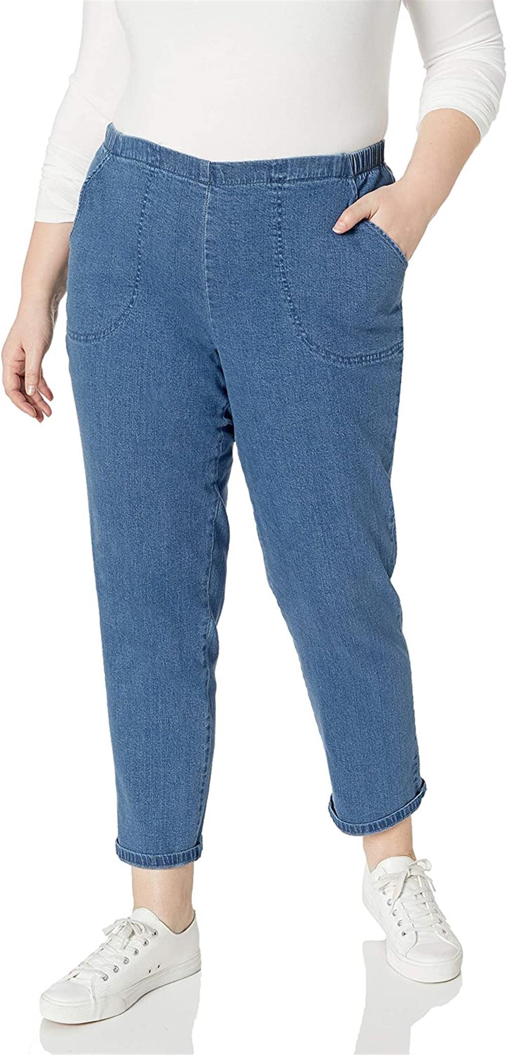 Just My Size Denim Pant (Petite)