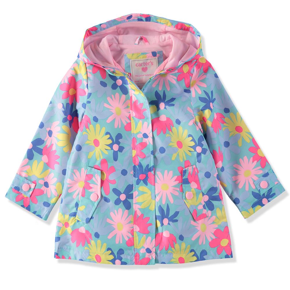 Carter's Girls 12-24 Months Rainslicker Rain Jacket