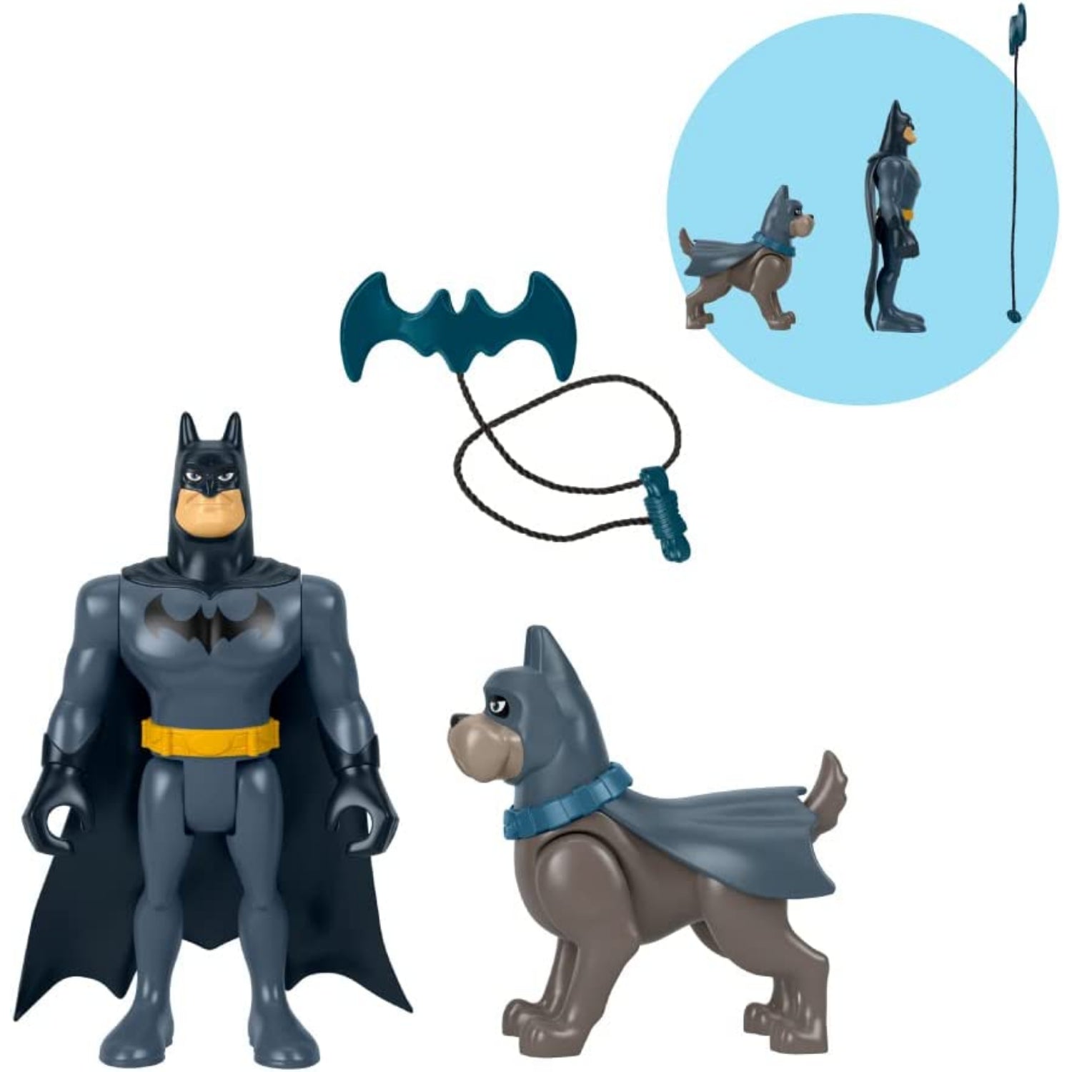 Fisher Price DC League of Super-Pets Batman & Ace