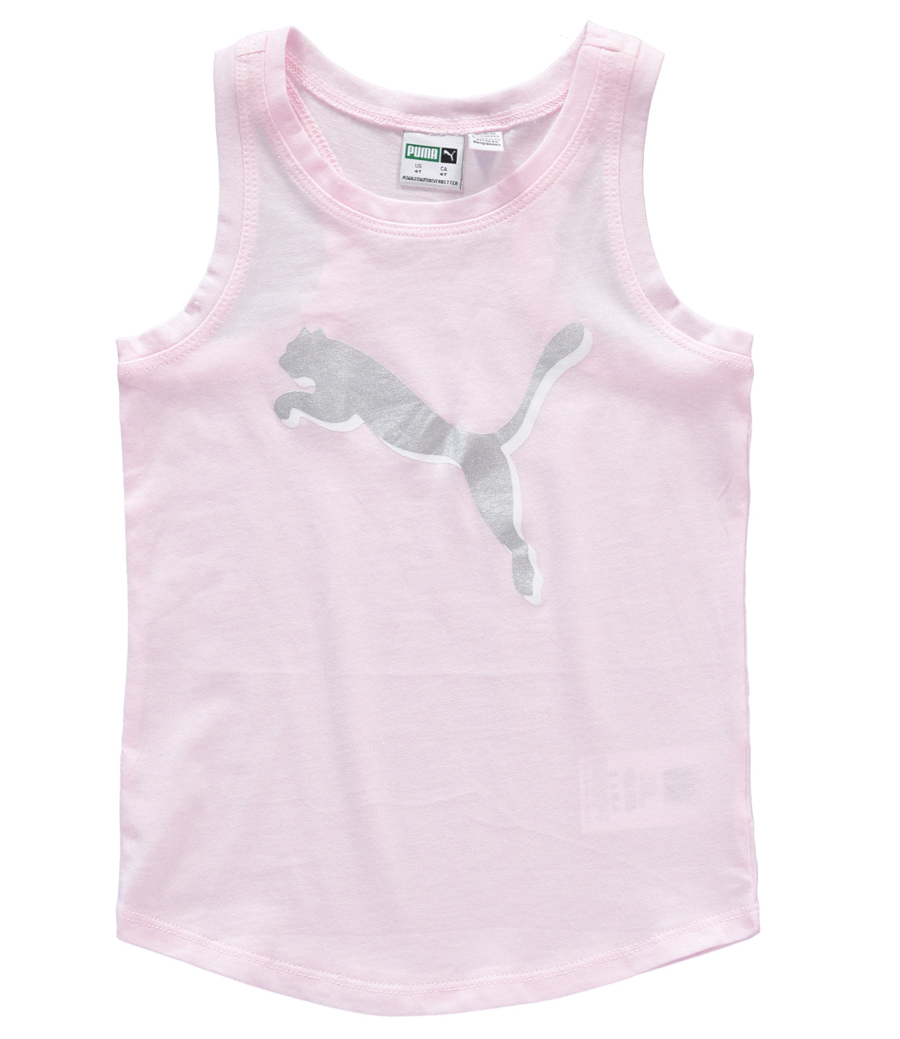 PUMA Girls 2T-4T T-Shirt, Tank and Short 3-Piece Set