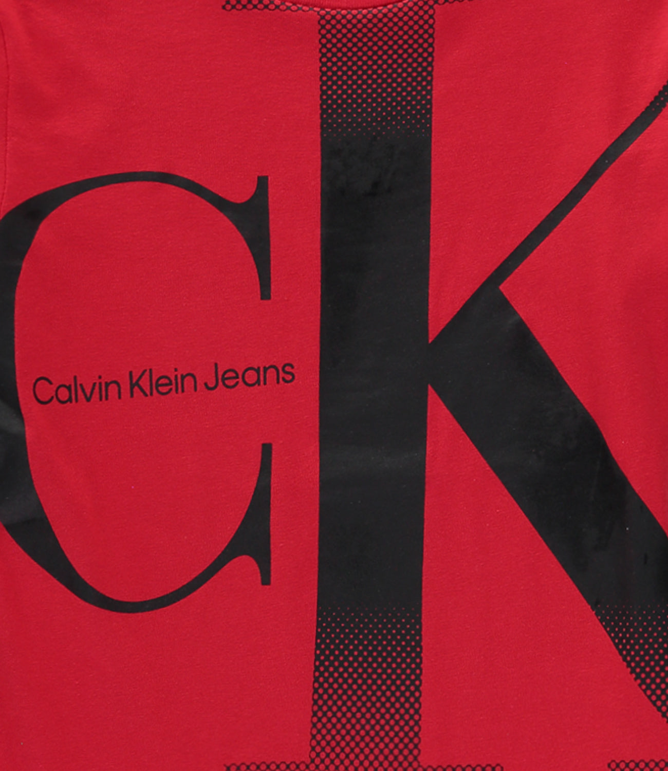 Calvin Klein Boys 4-7 Short Sleeve Logo T-Shirt