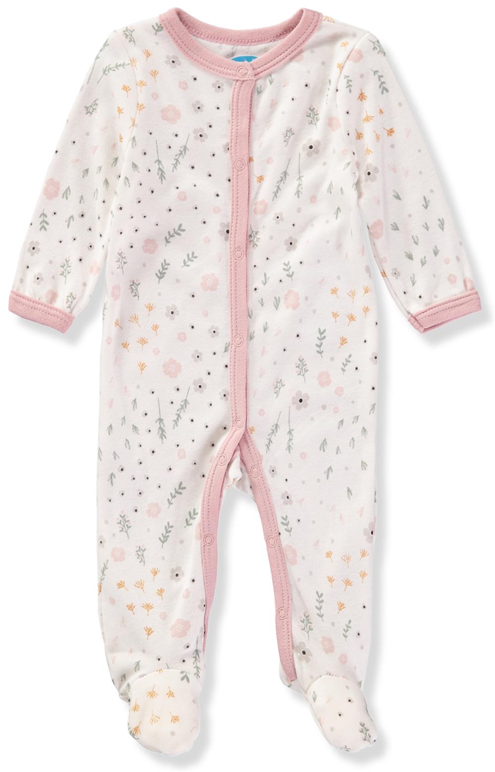 Bon Bebe Girls 0-9 Months Floral Sleep and Play