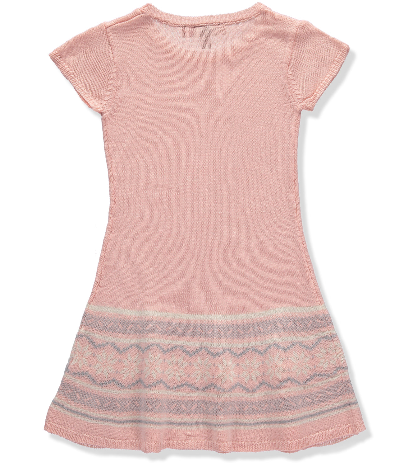 Derek Heart Girls 4-6X Jacquard Sweater Dress