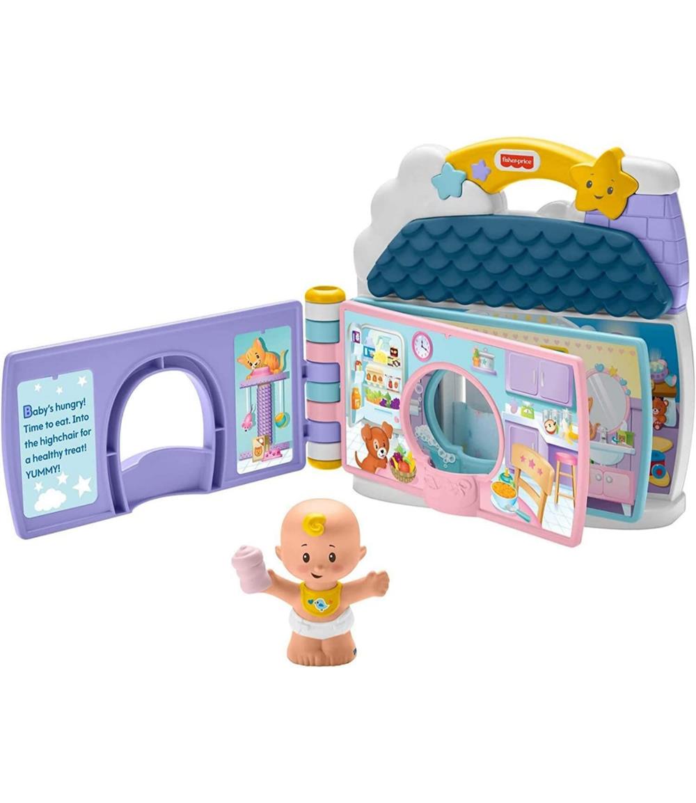 Fisher-Price Little People Babys Day Story Set, 2 in 1