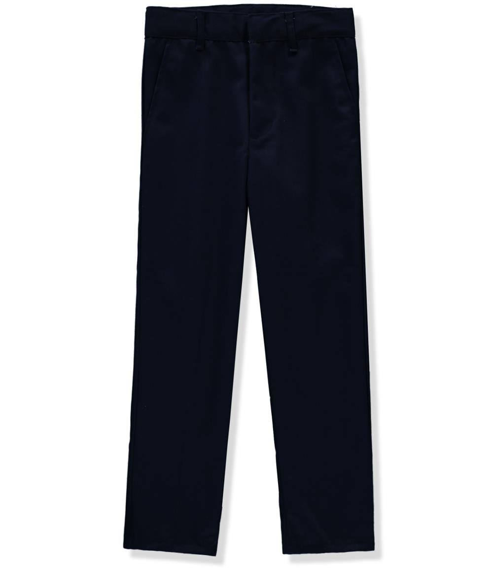 Galaxy Boys 8-20 Flat Front School Uniform Pants, Husky