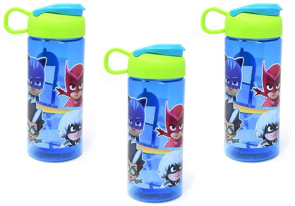 Zak Designs PJ Masks 16.5oz Kids Sullivan Sports Water Bottle, BPA-Free