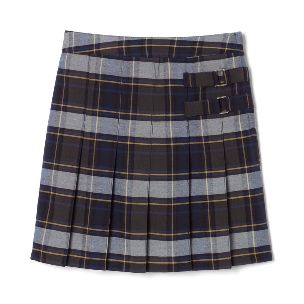 French Toast Girls 4-6X Plaid 2-Tab Scooter