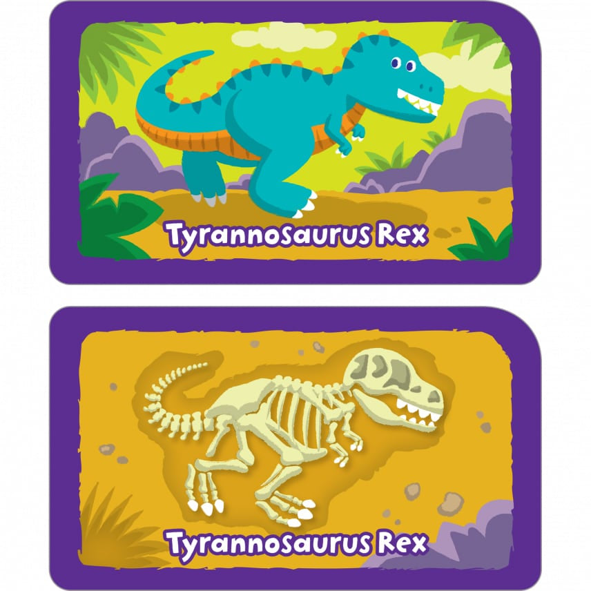 School Zone Dino Dig Card Game