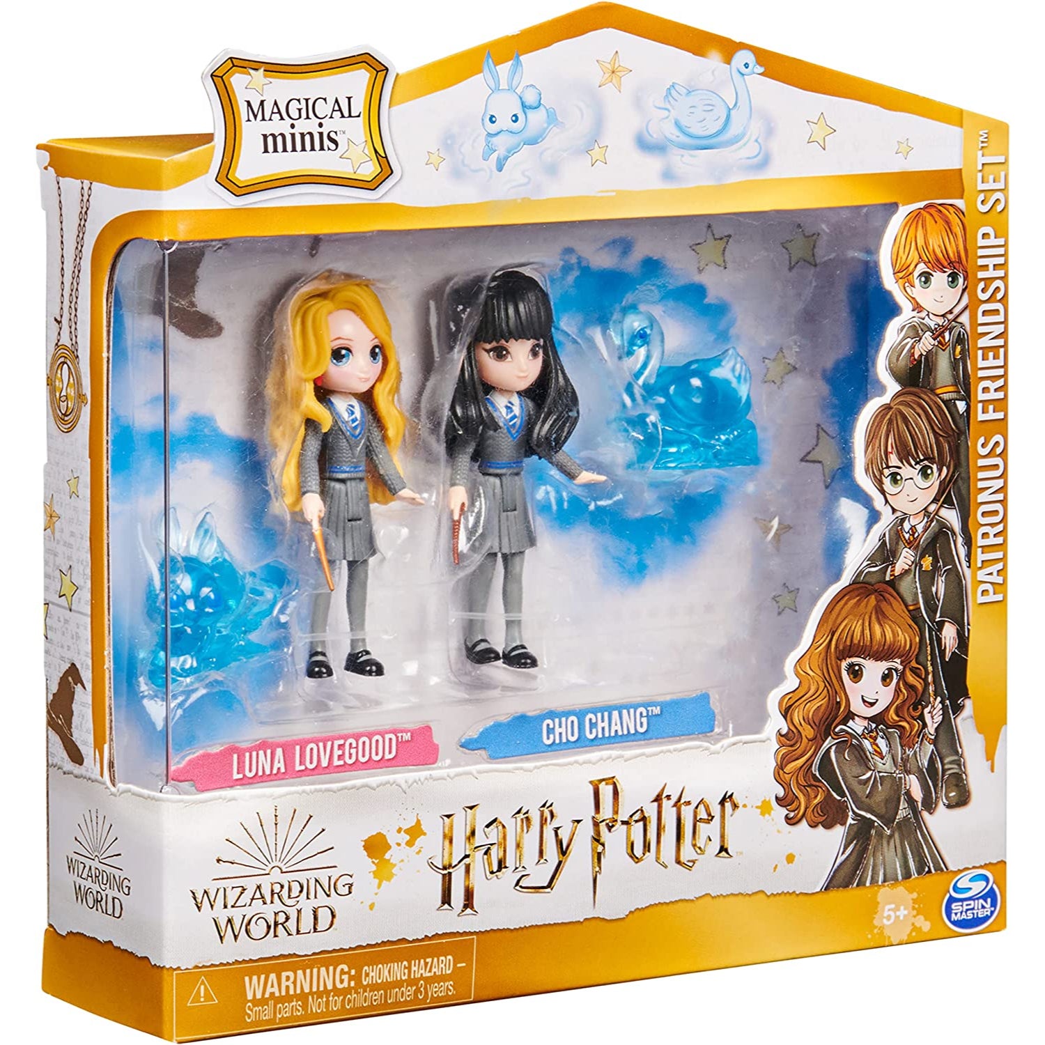 Spin Master Wizarding World, Magical Minis Harry Potter Friendship Set with Creature, Kids Toys for